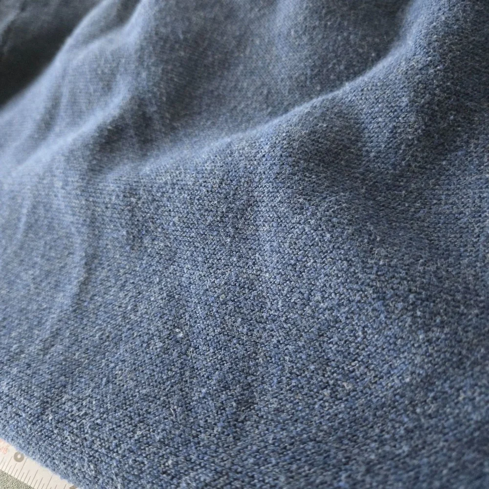 J Crew Mens Cotton Garter Stitch Sweater Large Preppy Knit‎ Winter Sustainable